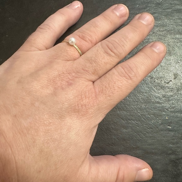 Nordstrom Rack 5 Pack Gold Stacking Rings - Picture 5 of 6